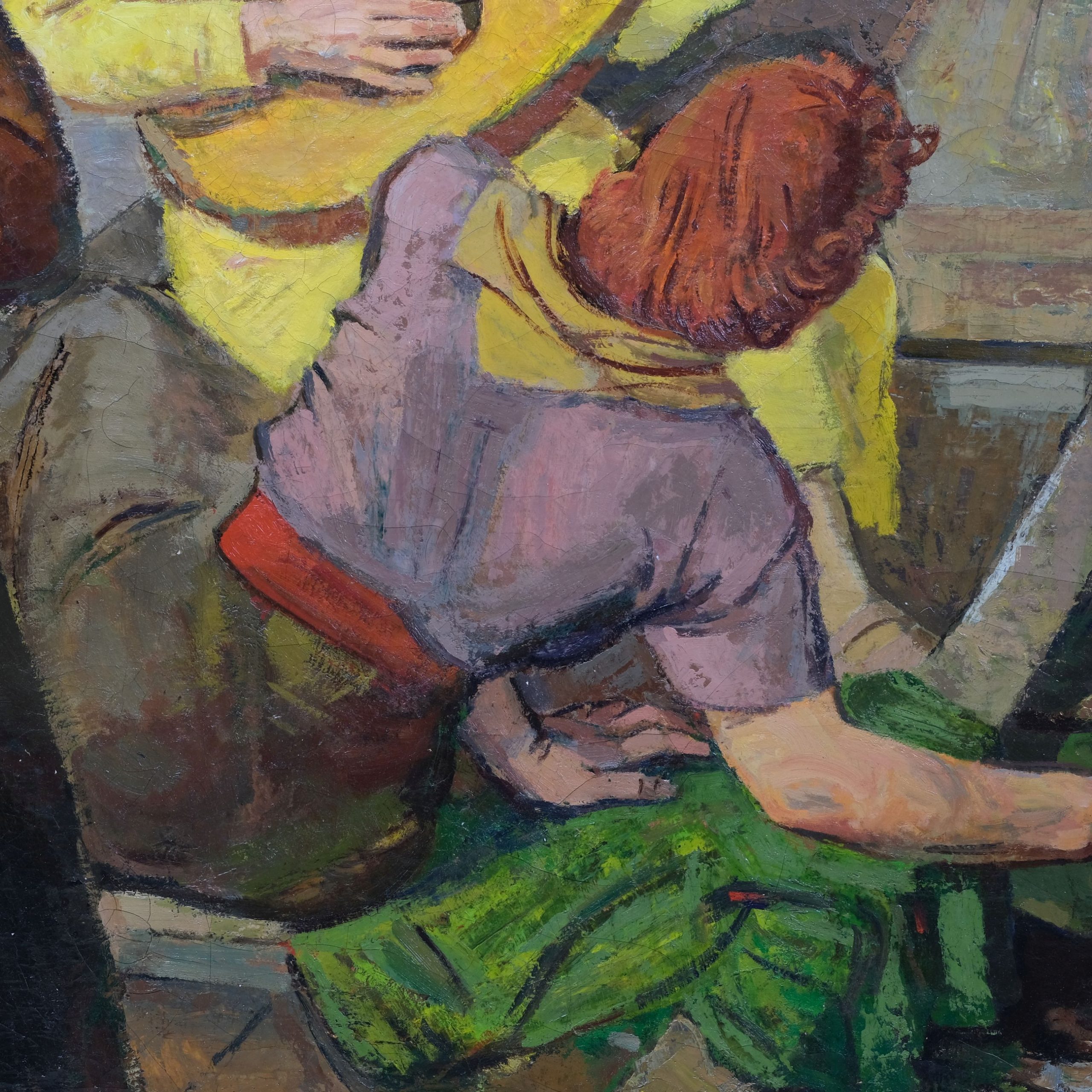Rudolf Bergander Im Kahn Kunsthandlung Kühne