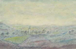 Blick auf das Dorf