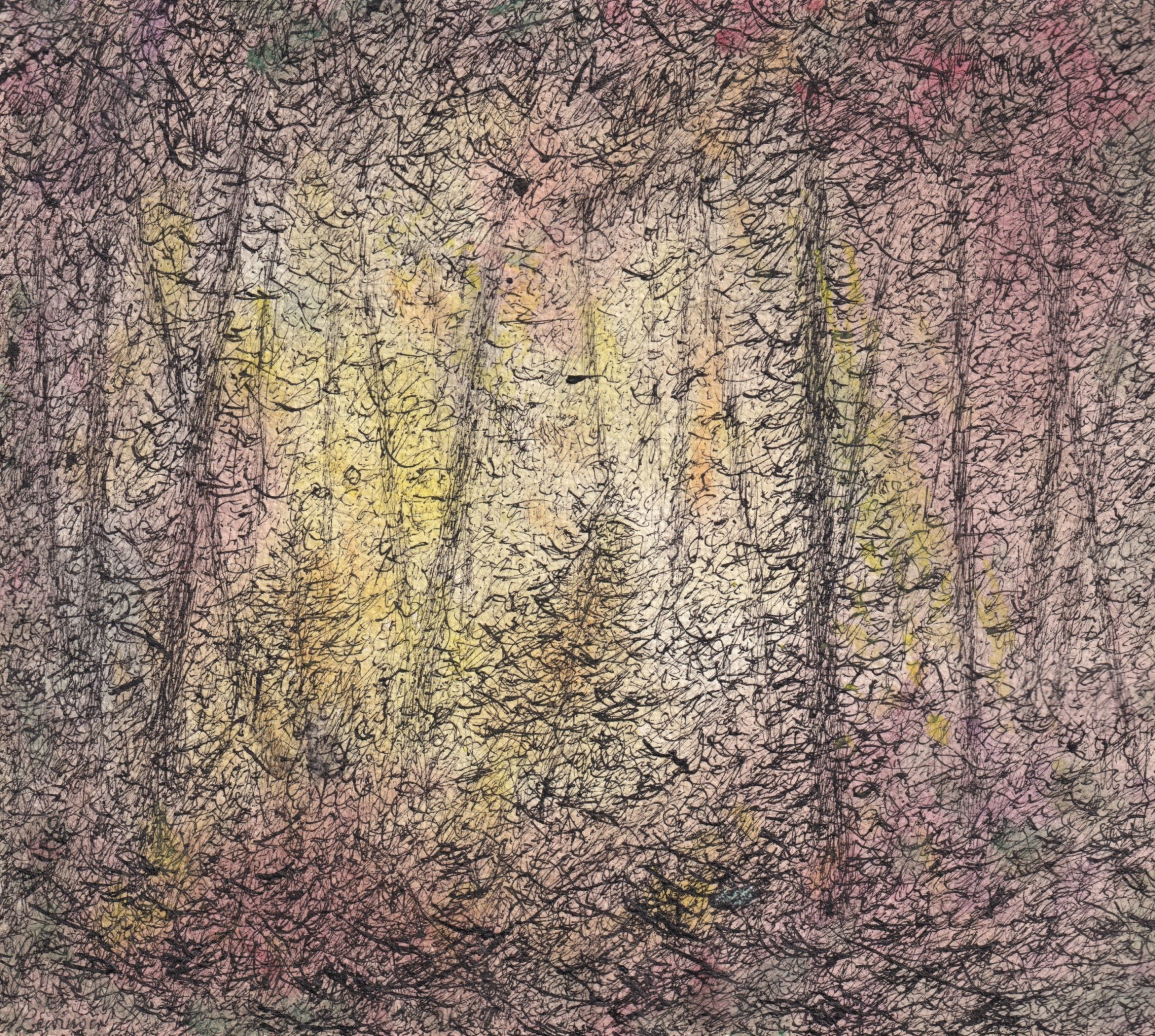 Ernst Lewinger Tief im Wald Kunsthandlung Kühne