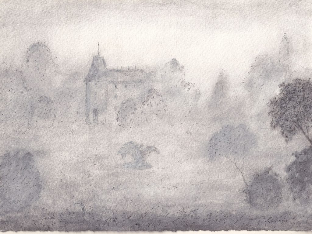 Ernst Lewinger Schloss im Nebelpark Kunsthandlung Kühne