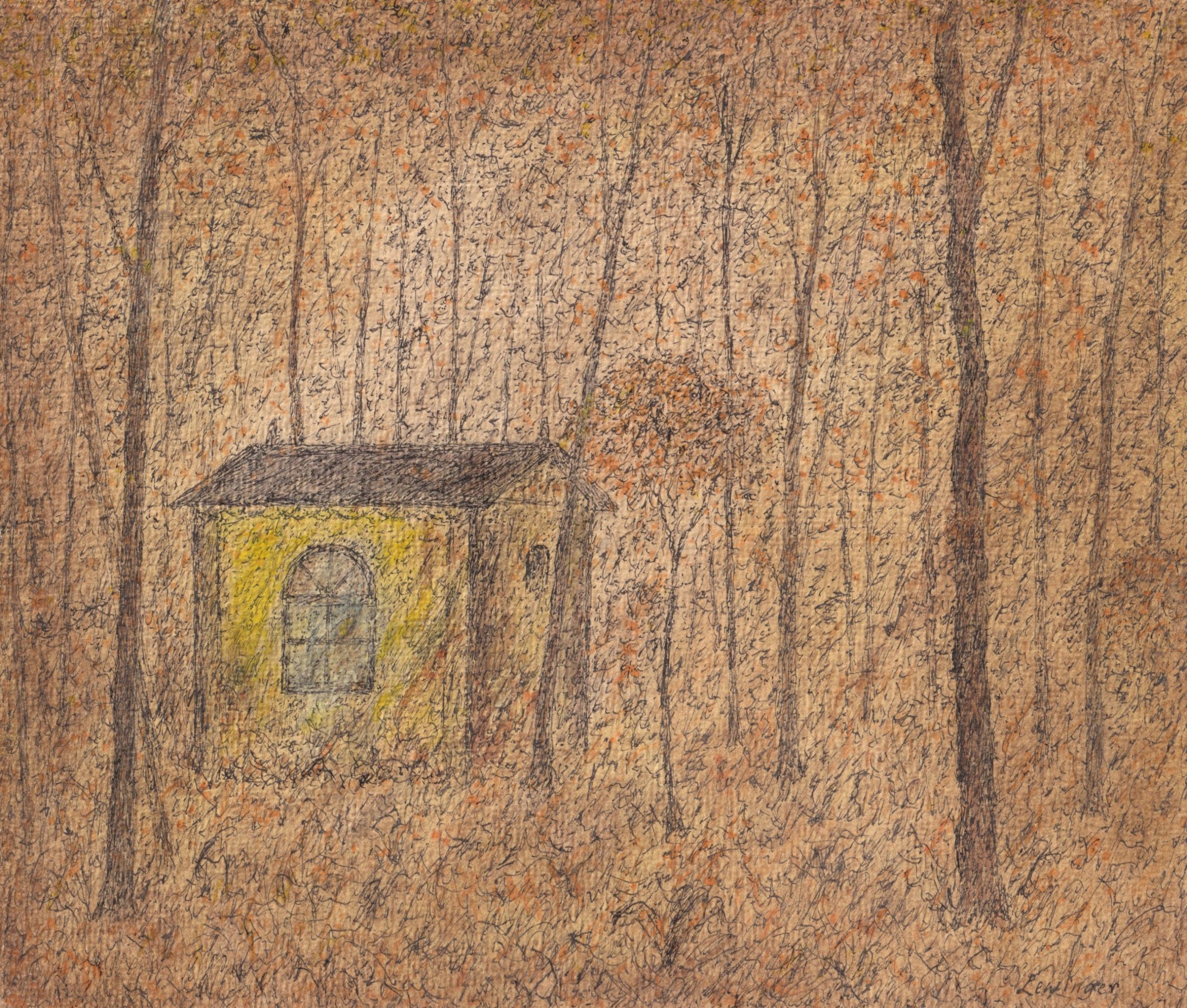 Ernst Lewinger Waldpavillon Kunsthandlung Kühne