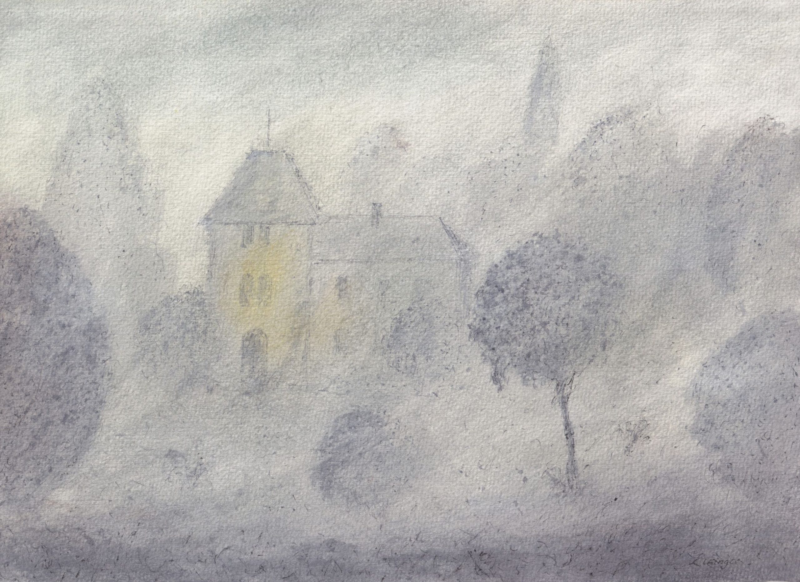 Ernst Lewinger Landhaus im Park Kunsthandlung Kühne