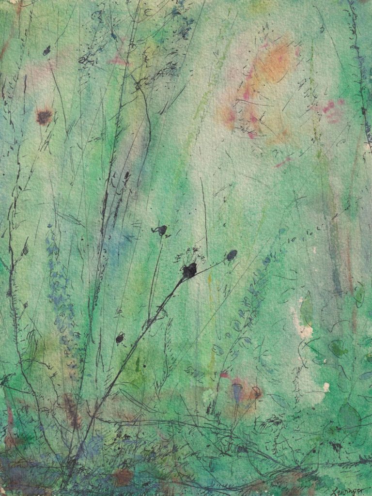 Ernst Lewinger Kleines Wiesenstück Kunsthandlung Kühne