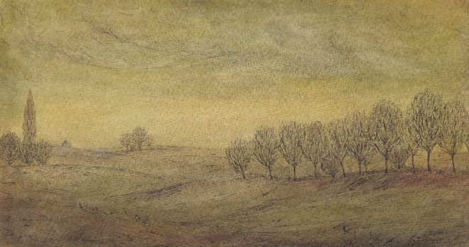 Ernst Lewinger Herbstlandschaft Kunsthandlung Kühne