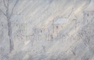 Im Schneesturm