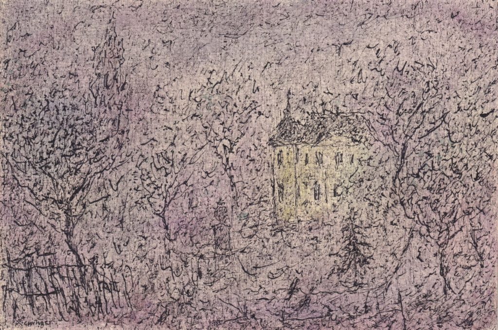 Ernst Lewinger Anwesen mit Parkanlage Kunsthandlung Kühne