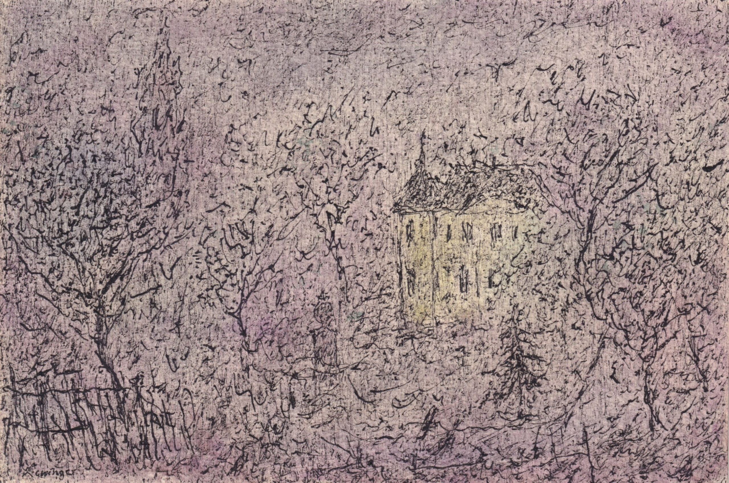 Ernst Lewinger Anwesen mit Parkanlage Kunsthandlung Kühne
