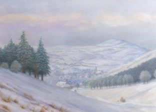 Berg und Stadt Geising